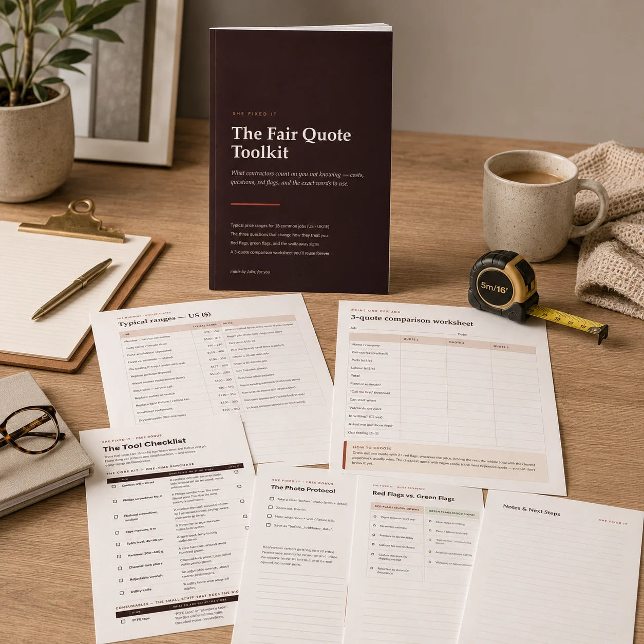 The Fair Quote Toolkit: Never Overpay a Contractor Again